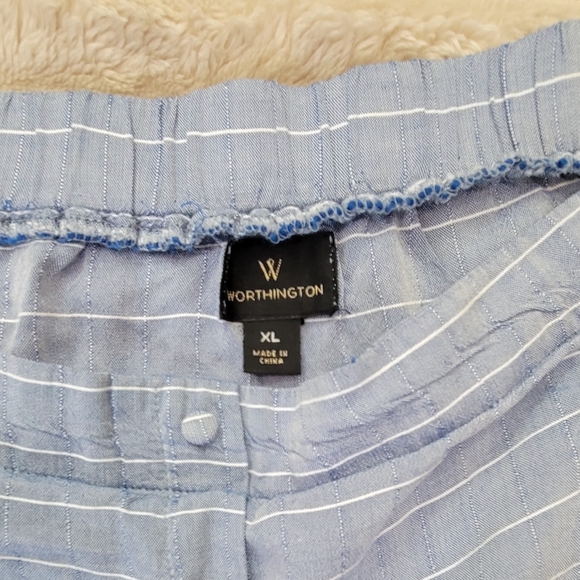 Blue Striped Button-Up Shirt - Picture 2 of 3
